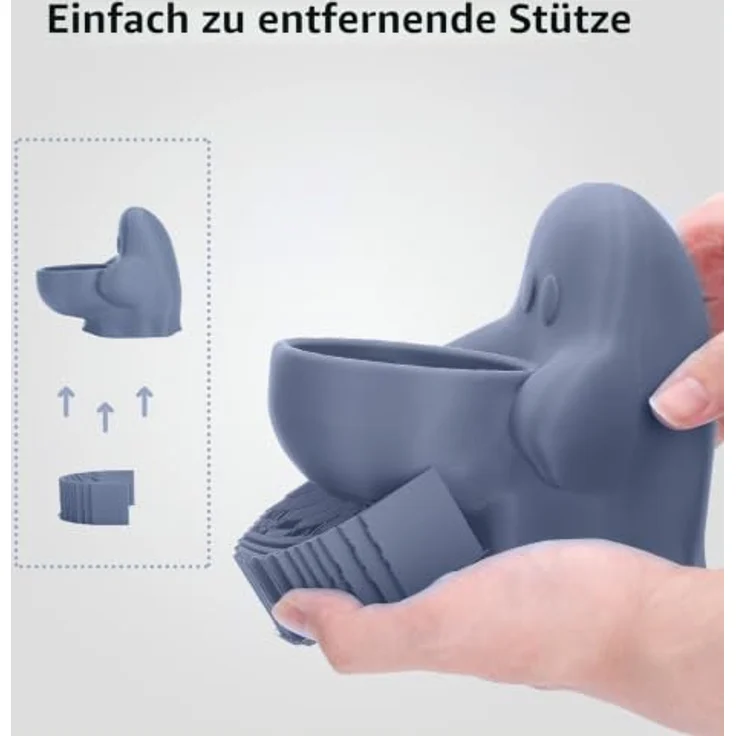 3DHoJor Matte PLA Filament Dunkelgrau, 1KG 1.75mm, hohe Zähigkeit und verbesserte Haftung, vakuumversiegelt – Bild 4