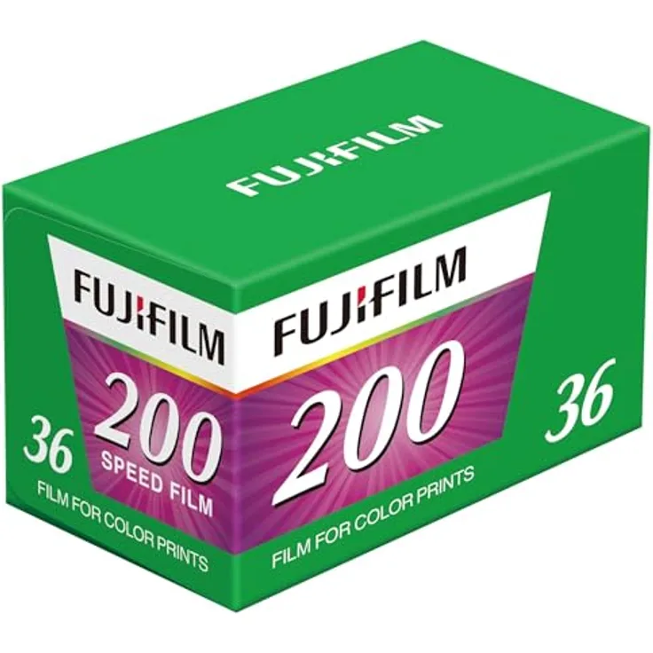 FUJIFILM FUJICOLOR C200, Color-Kleinbildnegativfilm mit 36 Aufnahmen, feinkörnig und lichtempfindlich