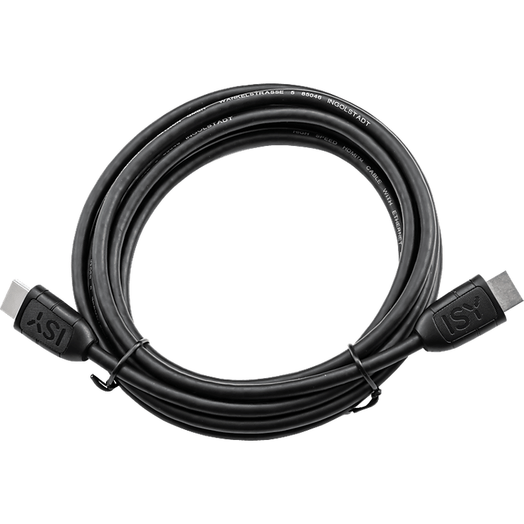 ISY IHD-1300 High-Speed HDMI-Kabel, 1,3 m für optimale Bild- und Tonübertragung