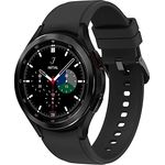 Samsung Galaxy Watch4 Classic, Bluetooth Smartwatch mit drehbarer Lünette, Fitness-Tracker, 46 mm, Black