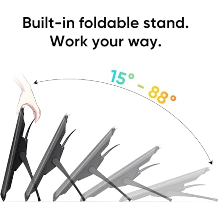 XP-PEN Artist 22 Plus Grafiktablett, 22-Zoll-Display, X3 Pro Smart Chip Stift, 16K Druckstufen – Bild 5