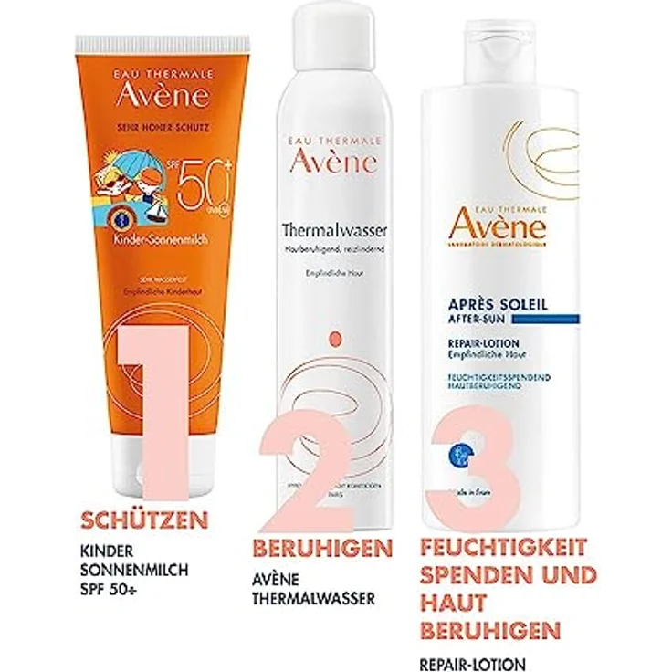 Avène SunSitive Kinder Sonnenmilch LSF 50+ – Bild 5