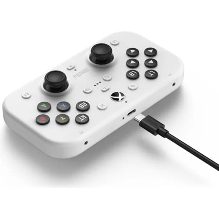 8bitdo Lite SE, 2.4G Wireless Gaming Controller für Xbox und Windows, mit programmierbaren Super Buttons, Weiss – Bild 3