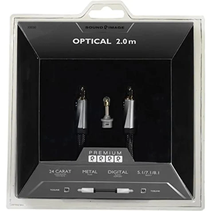 Vivanco SIP TT 20 Lichtleiterverbndungskabel 2m schwarz – Bild 3