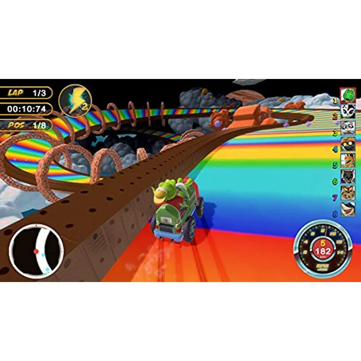 Mindscape Animal Kart Racer Bundle, Nintendo Switch Game mit hochwertigen Abmessungen und flexibler Gestaltung – Bild 4