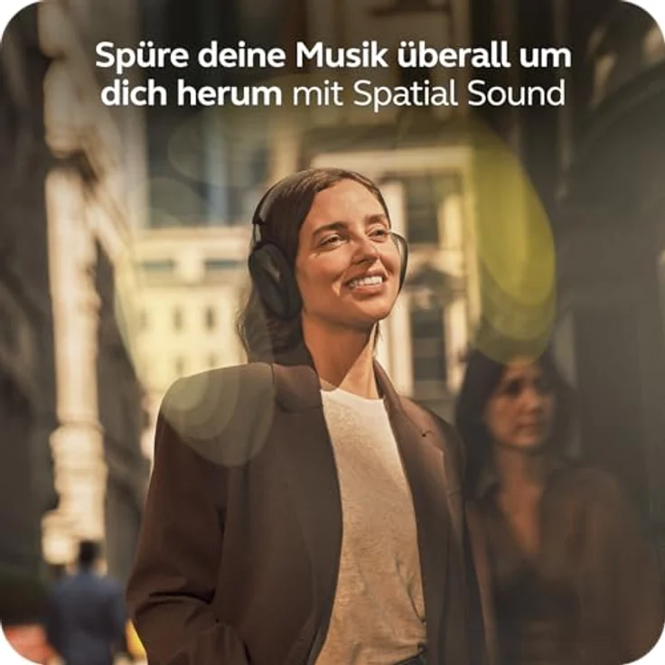 Jabra Evolve3 85, Over-Ear Bluetooth Headset mit Mikrofon, Adaptive Aktive Geräuschunterdrückung, 25h Akku, USB-C, Schwarz – Bild 4
