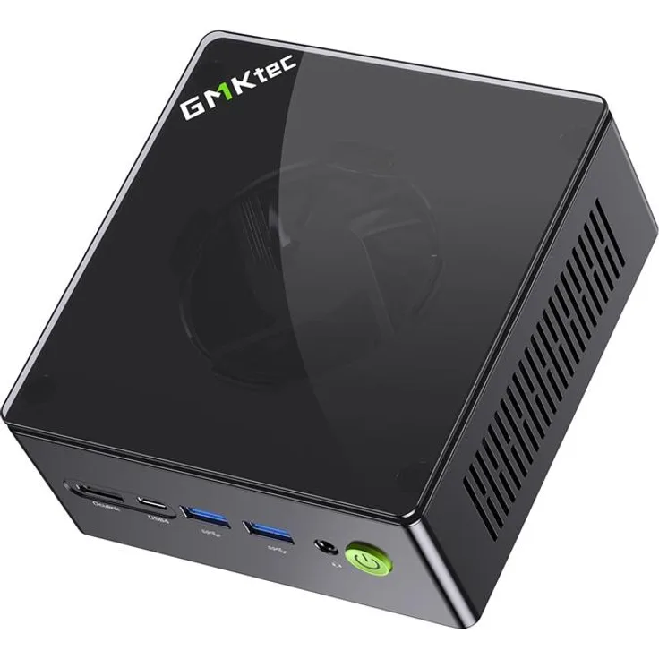 GMKtec K8 Mini PC, Ryzen 7 8845HS, 32GB RAM, 1TB SSD, Win 11 Pro, Dual 2.5G LAN, WiFi 6, VESA-kompatibel
