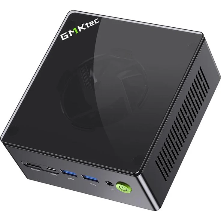 GMKtec K8 Mini PC, Ryzen 7 8845HS, 32GB RAM, 1TB SSD, Win 11 Pro, Dual 2.5G LAN, WiFi 6, VESA-kompatibel