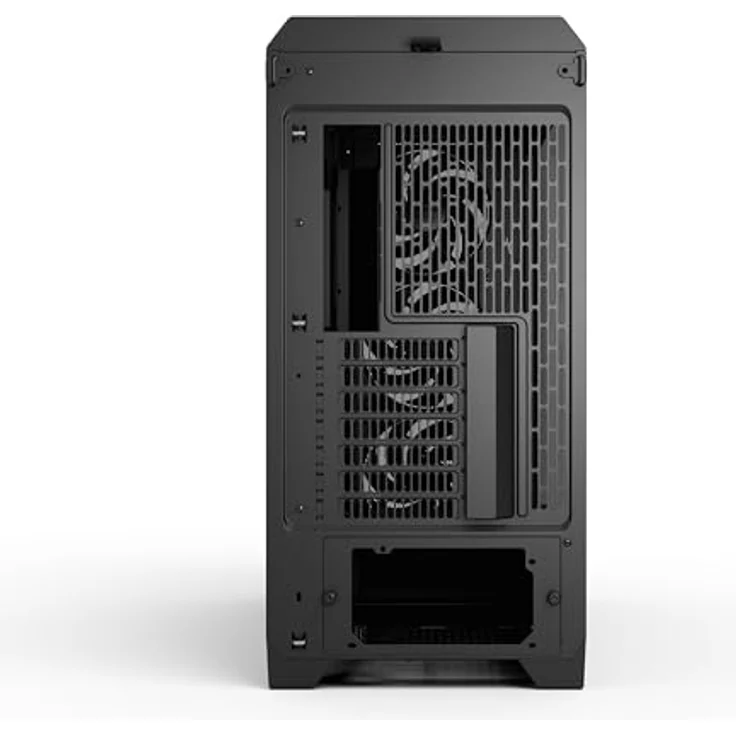 Fractal Design Meshify 3 XL, Gaming Computer-Gehäuse mit Facetten-Mesh-Front, drei Momentum 14 Lüftern, Unterstützung für GPUs bis 512mm, E-ATX/ATX/mATX, schwarzes gehärtetes Glas mit leicht getöntem Finish – Bild 4