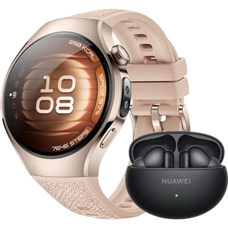 HUAWEI WATCH 5 42 mm, Smartwatch mit eSIM, AMOLED-Display, Ultra-long Battery Life, iOS & Android kompatibel – Bild 2