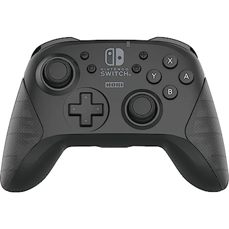 HORI Switch Wireless Horipad, Gaming Controller mit kabelloser Verbindung, Schwarz