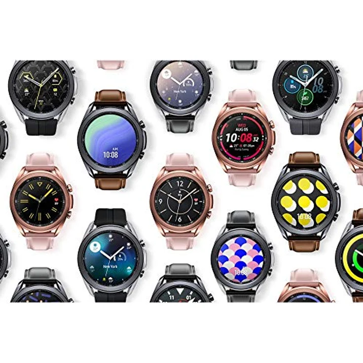 Samsung Galaxy Watch 3, Runde Bluetooth Smartwatch für Android, drehbare Lünette, Fitnessuhr, Fitness-Tracker, 41 mm, Mystic Bronze. 36 Monate Herstellergarantie (Deutche Version) – Bild 5