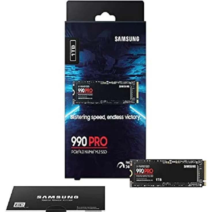 Samsung 990 PRO M.2 1000 GB PCI Express 4.0 V-NAND MLC NVMe SSD-Festplatte – Bild 2