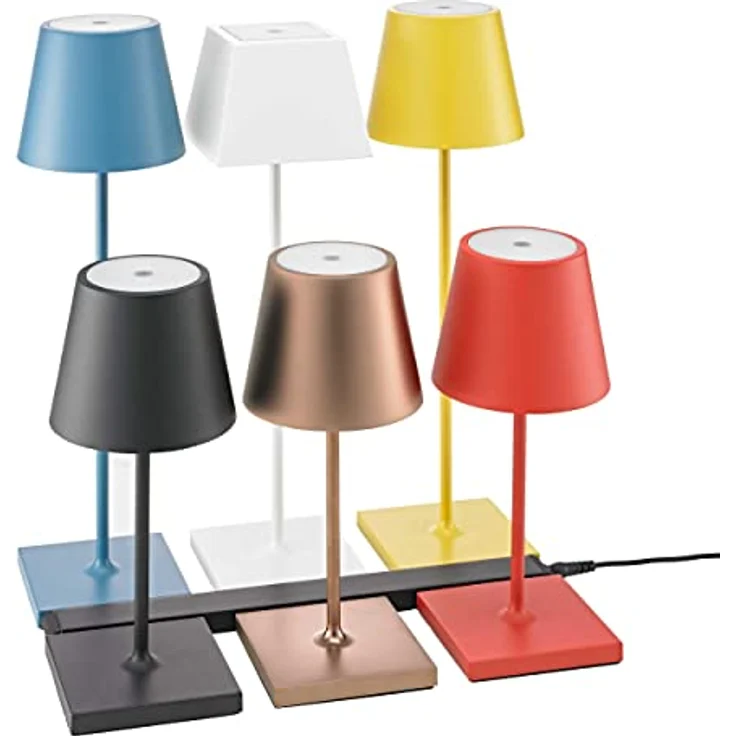 SIGOR Nuindie 6-Fach Ladestation - Ladestation mit magnetischem Easy Connect-Anschluss zur gleichzeitigen Aufladung von 1-6 Nuindie Akkuleuchten, inkl. Netzadapter – Bild 2