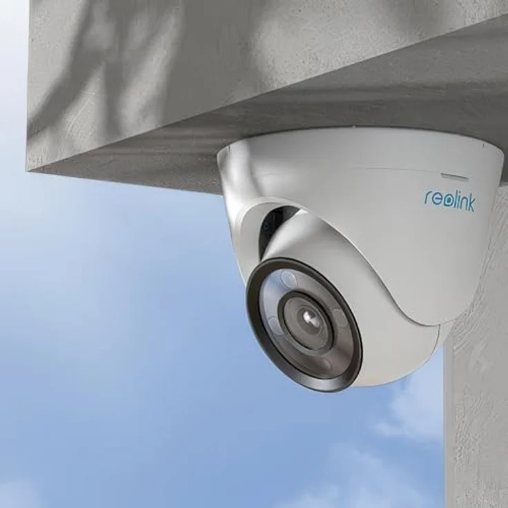 Reolink 4K Security IP Camera with Color Night Vision P434 Dome 8 MP 2.8-8mm/F1.6 IP66 H.265 MicroSD, max. 2 (3840 x 2160 Pixels), Überwachungskamera, Weiss – Bild 3