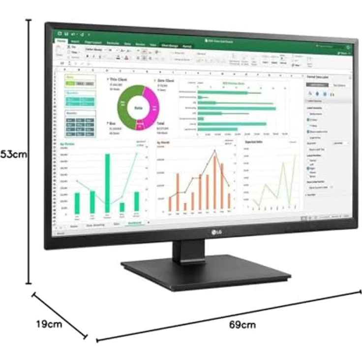 LG Monitor 27BN55UP-B 60,5 cm (23.8 Zoll) 1920 x 1080 Pixel Full HD IPS, schwarz – Bild 10