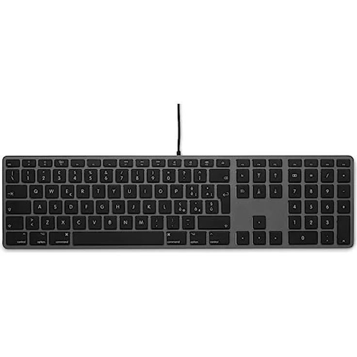 LMP USB numerische Tastatur KB-1243 Space Grau - Layout italienisch – Bild 1