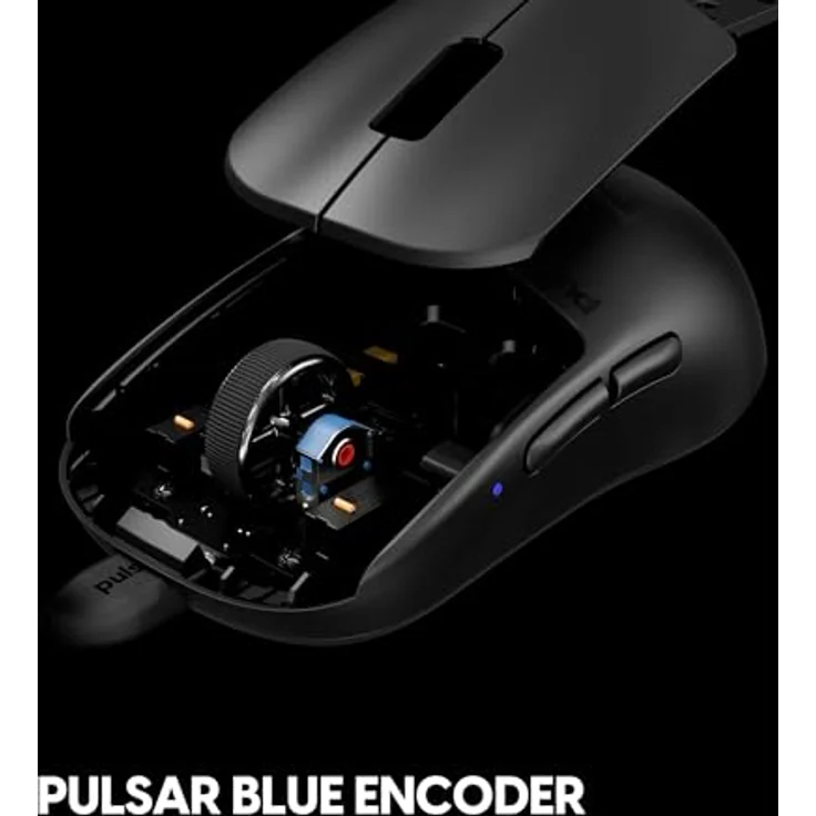 Pulsar Gaming Gears X2H Wired Gaming-Maus, ergonomisches Design mit PAW3395-Sensor, ultraleicht, schwarz – Bild 4