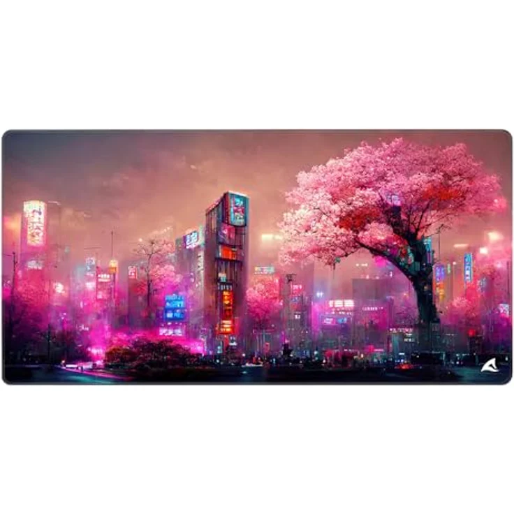 Sharkoon SKILLER SGP40 D4 Gaming Mauspad, 100cm x 50cm, Gleitfähige Textiloberfläche, wasserabweisend, Kautschuk-Unterseite, nahtlos bedruckt – Bild 1