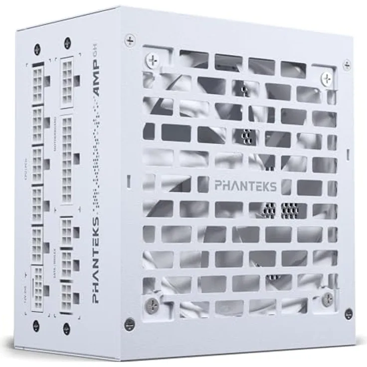 Phanteks AMP GH 750W 80 Plus Gold Netzteil, PCIe 5.1, ATX 3.1-750 Watt, weiß