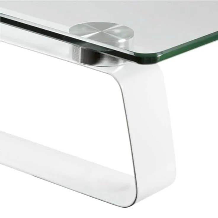 LogiLink BP0027 TV-Halterung Ständer Zubehör: Monitorerhöhung/-tisch aus Glas (Dicke: 5mm), max. Belastung 20kg – Bild 3