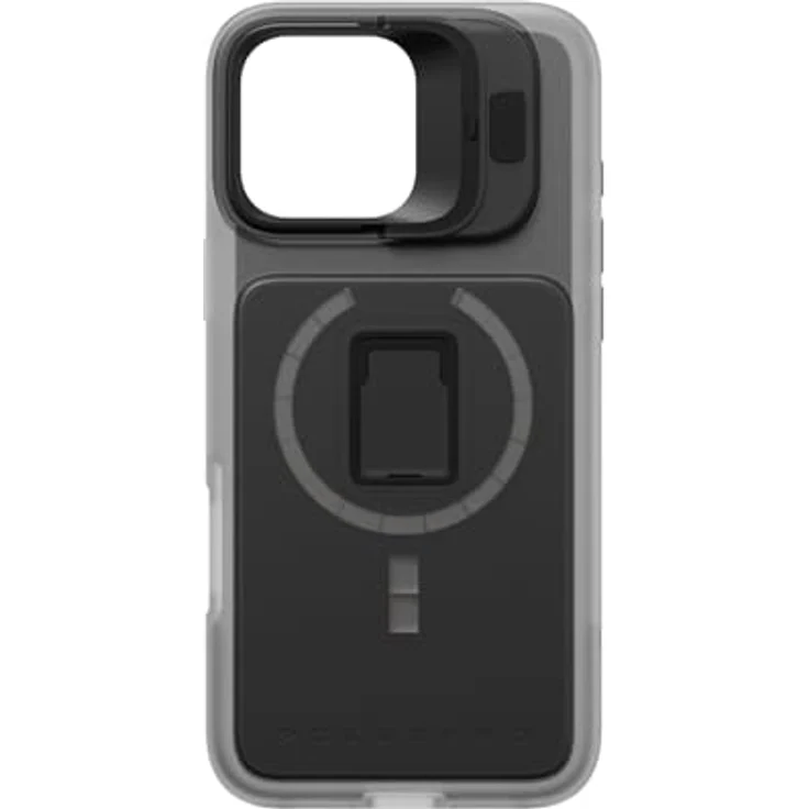 PolarPro iPhone 16 Pro Max LiteChaser 16 BaseCase, Smartphone Hülle mit robustem Fallschutz, Transparent, MagSafe-kompatibel, inkl. abnehmbarem Griff und umklappbarem Schutz – Bild 3