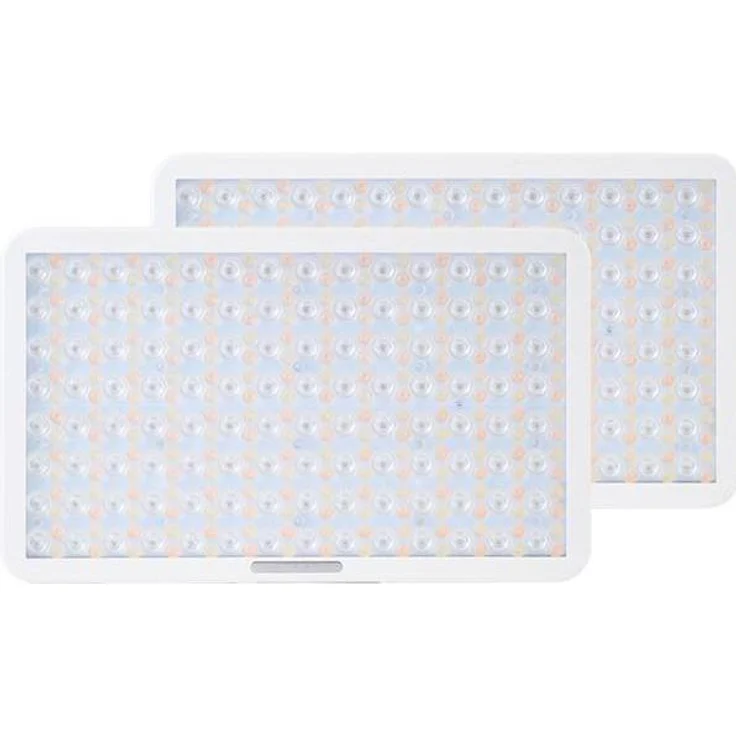Amaran Pano 60c 2-Light Kit, Flächenleuchte mit 360° RGB-Farbkontrolle, 22.220 Lux, Weiss, im Transportkoffer