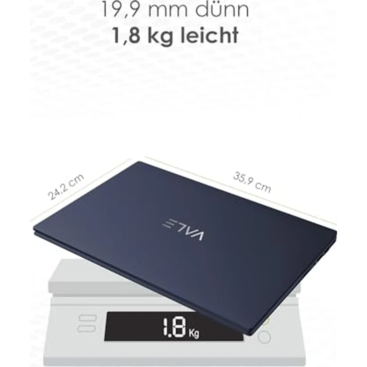 VALE V15A-N100A-16512D Notebook | 15,6" Full-HD IPS | Intel® N100 Prozessor | 16 GB RAM | 512 GB SSD | Windows 11 Pro, leicht und dünn, silber – Bild 5