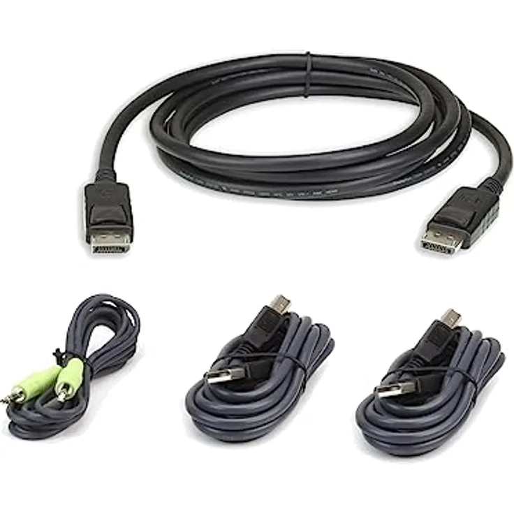 ATEN 2L-7D03UDPX4 | USB DisplayPort Secure KVM | Kabel Set | 3 m | Kabel Kit zum Anschluß an DisplayPort Secure KVM