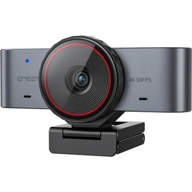 eMEET SmartCam C960 Ultra Webcam, 4K UHD mit 30 fps, 1/1.5 Sony CMOS Sensor, Autofokus, Aluminiumgehäuse
