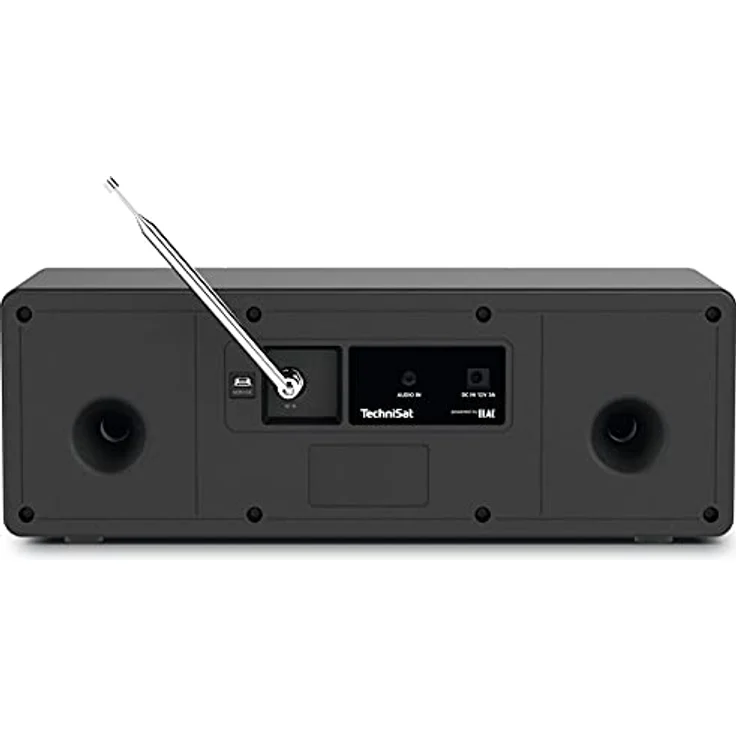 TechniSat DIGITRADIO 3 ASA – Stereo DAB+ Kompaktanlage mit CD-Player, Bluetooth, USB, Radiowecker, Automatic Safety Alert, schwarz – Bild 2