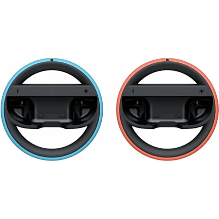 Nintendo Joy-Con 2-Lenkrad Zweierset, Rad-Mod für Nintendo Switch 2, Schwarz, Blau, Rot, Magnetverbindung für sicheren Halt – Bild 3