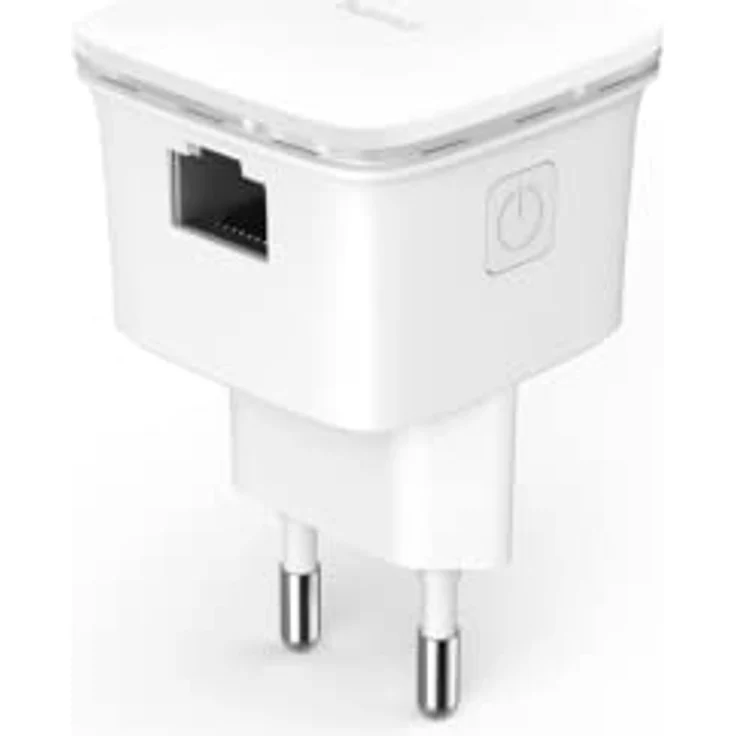 Hama N300 WLAN-Repeater, 2,4 GHz, für Steckdose, mit LAN-Anschluss und WPS – Bild 2