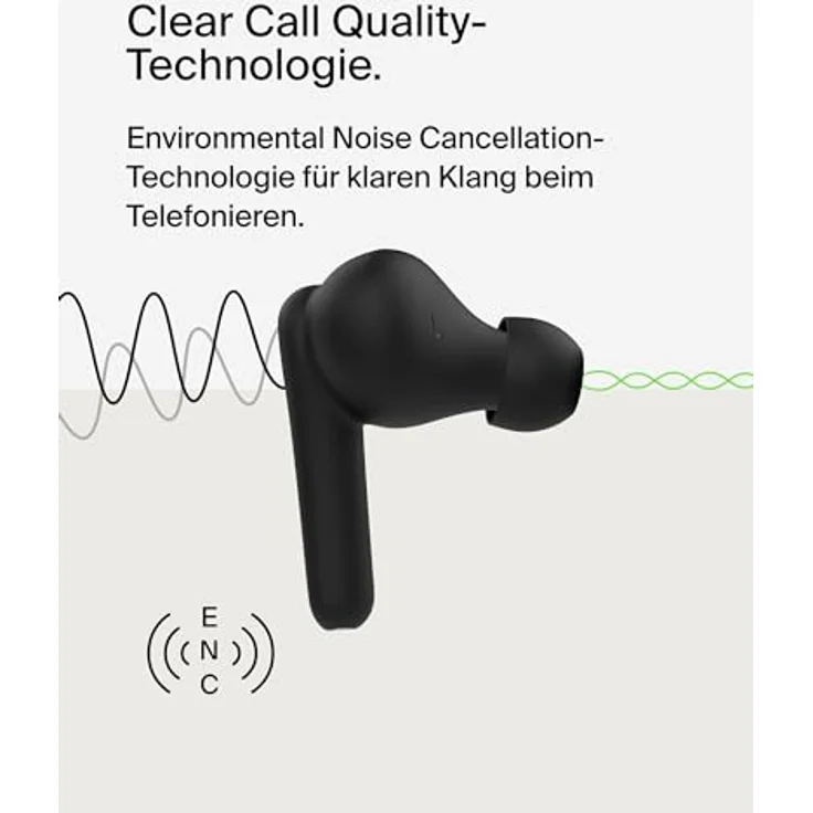 Belkin SoundForm Rhythm True Wireless Earbuds In-Ear-Kopfhörer (Freisprechfunktion, True Wireless) – Bild 3