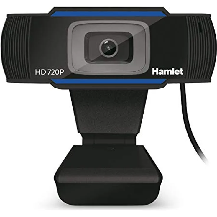 Hamlet - HWCAM720 - Webcam HD USB mit integriertem Mikrofon. Auflösung 720p