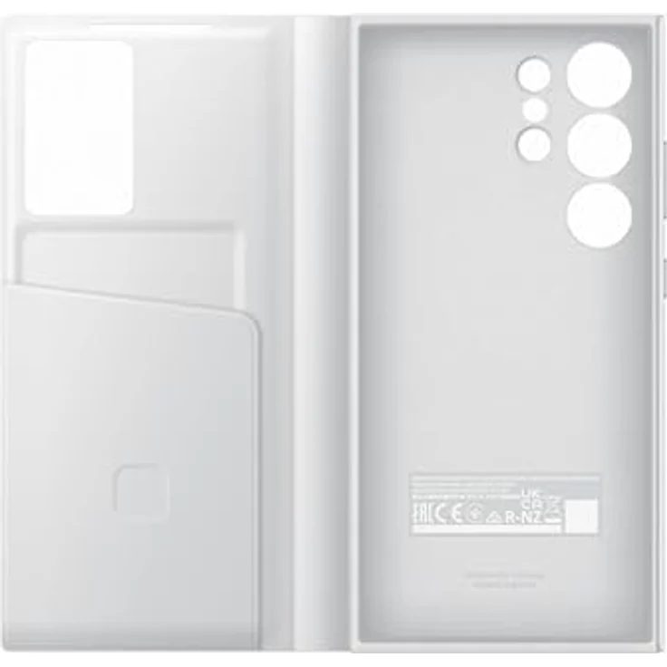 Samsung Smart View Wallet Smartphone Case EF-ZS928 für Galaxy S24 Ultra, Handy-Hülle, Kartenfach, Sichtfenster, White – Bild 5