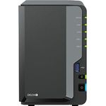 Synology DS224+ 2-Bay Diskstation NAS (Intel Celeron J4125 4-Core 2.0 GHz 2GB DDR4 RAM 2xRJ-45 1GbE LAN-Port) 16 TB Bundle mit 2 x 8 TB Seagate IronWolf NAS HDDs (ST8000VN004)