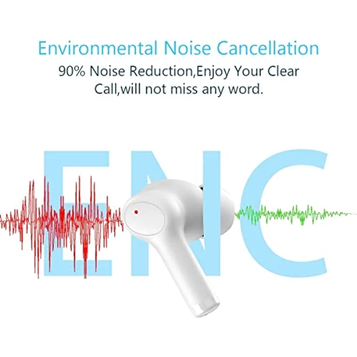 Onestyle TWS-VX-Plus black wireless In-Ear-Kopfhörer mit Bluetooth und Geräuschunterdrückung – Bild 4