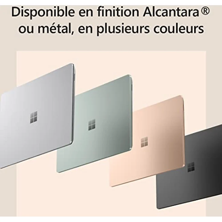 Microsoft Surface Laptop 5 - Ordinateur Portable (Windows 11, écran Tactile 15", Processeur Intel Core i7, 8 Go RAM, 512 Go SSD, Clavier Français AZERTY) - Noir, Finition métal – Bild 5