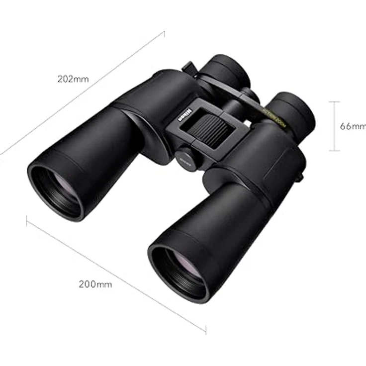 Nikon Action 10-22x50 Fernglas, leicht zu bedienen, gute räumliche Sicht, ideal für Wanderungen und Naturbeobachtungen, für Brillenträger geeignet – Bild 4