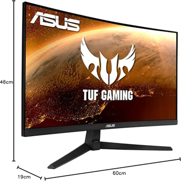 TUF Gaming VG24VQ1B Curved 23,8 Zoll Gaming Monitor (Full HD (1920x1080), 165Hz – Bild 3