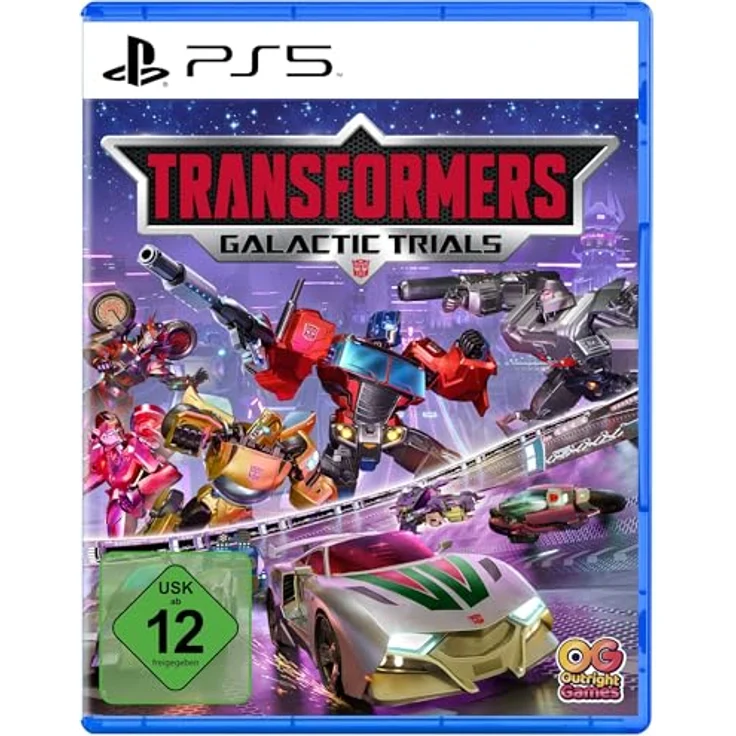 Outright Games Transformers Galactic Trials - PS5, Renn- und Kampfabenteuer mit 10 actiongeladenen Strecken – Bild 1