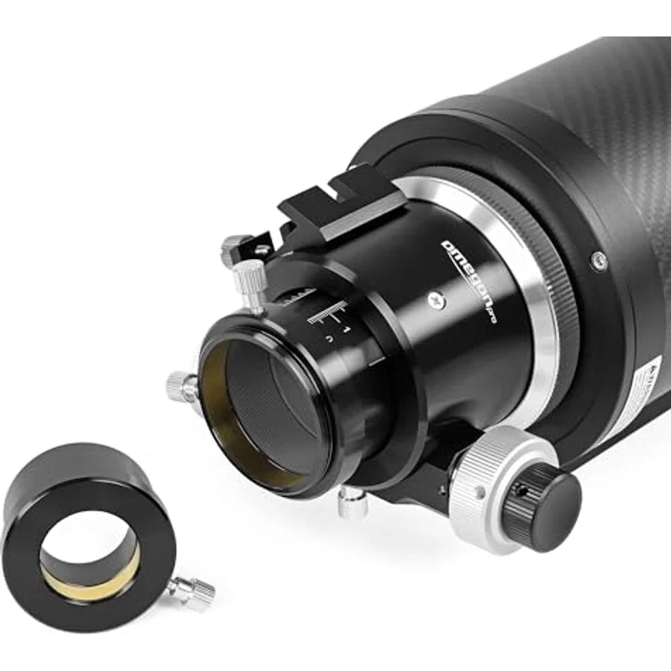 Omegon Cassegrain Teleskop Pro CC 114/1368 OTA, kompaktes Astrofotografie-Teleskop mit 96 % Lichtreflexion und präzisem 2"-Crayford-Okularauszug – Bild 6