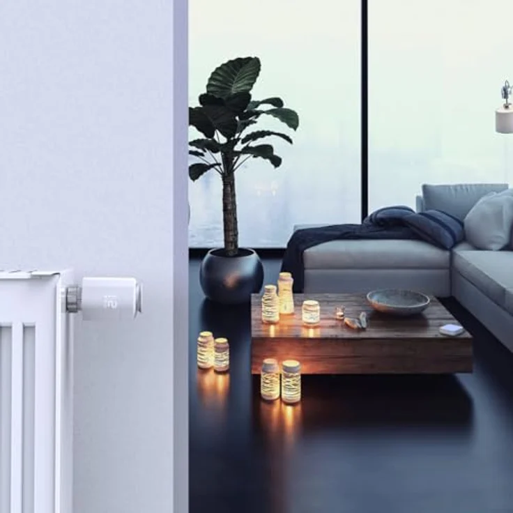 HAMA WLAN Heizkörperthermostat Starter-Set, 2x Smarte Heizungssteuerung mit Zentrale, weiß, kompatibel mit Amazon Alexa und Google Assistant – Bild 10