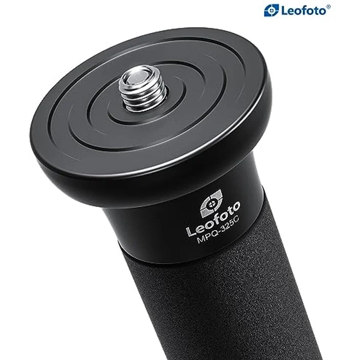 Leofoto Carbon-Einbeinstativ MPQ-325C, leichtes Einbeinstativ mit Aluminiumkopf, wasserdicht, olive – Bild 4