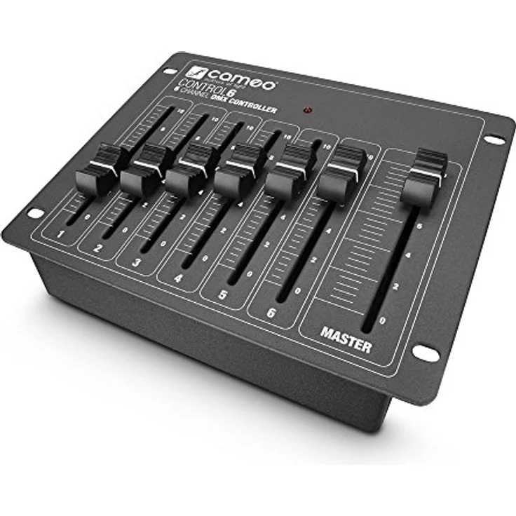 Cameo Control 6 DMX-Controller mit 6 Kanälen schwarz - Preisvergleich – Bild 6