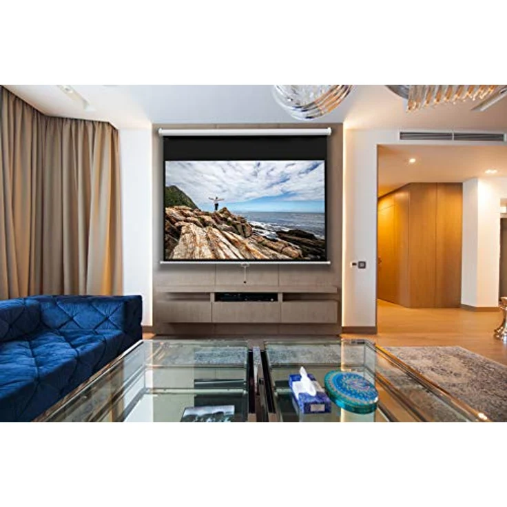 Celexon ivolum Rolloleinwand 240 x 180cm,Leinwand Format 4:3, Heimkino Leinwand, Beamerleinwand,3D L – Bild 5