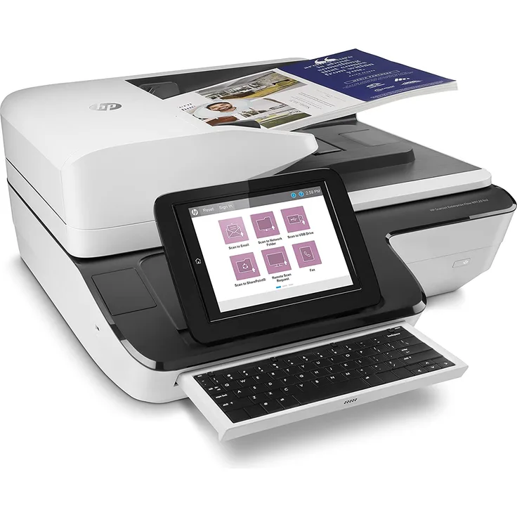 HP ScanJet Enterprise Flow N9120 fn2 - Dokumentenscanner - Flachbett: CCD - ADF: CIS - Duplex - 297 x 864 mm - 600 dpi x 600 dpi