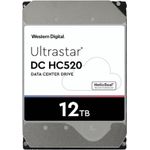 WD Ultrastar DC HC520 HUH721212ALE604 - Festplatte - 12 TB - intern - 3.5" (8.9 cm) - SATA 6Gb/s - 7200 rpm - Puffer: 256 MB