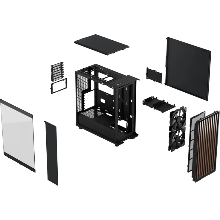 Fractal Design North Charcoal Black TG Dark (FD-C-NOR1C-02) – Bild 9